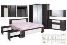 Спальня Изолла 4-дверный+кровать 160х200 (Регион)
